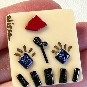 Vintage Single handmade Button Cover